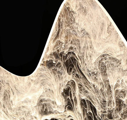 Chandelier MENDEZ by Rodesigne — glass designer chandelier, custom lighting by RODESIGNE