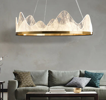 Chandelier MENDEZ by Rodesigne — glass designer chandelier, custom lighting by RODESIGNE