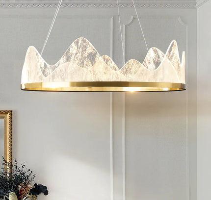 Chandelier MENDEZ by Rodesigne — glass designer chandelier, custom lighting by RODESIGNE