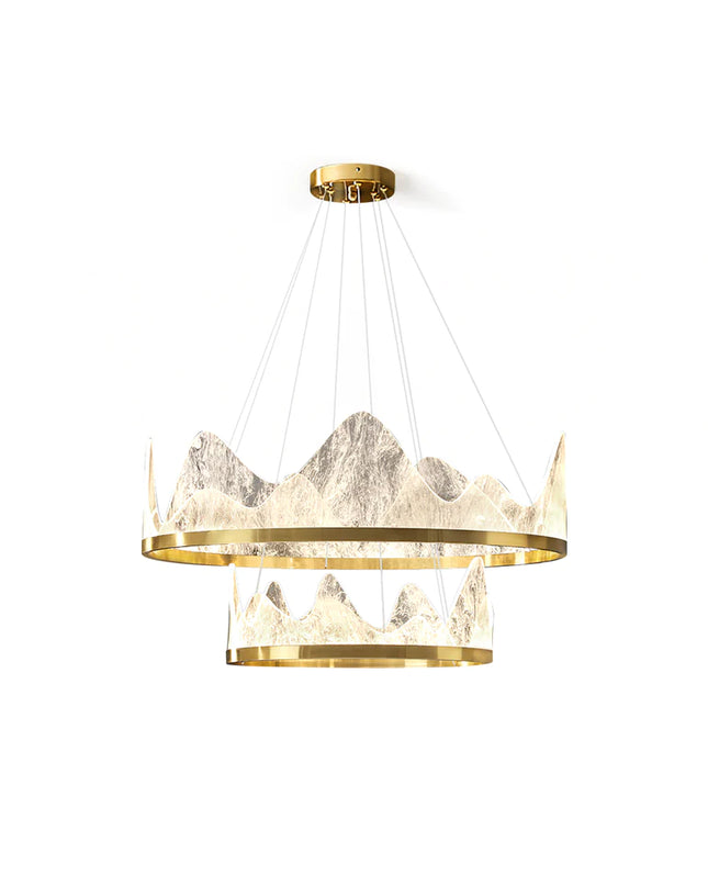 Chandelier MENDEZ by Rodesigne — glass designer chandelier, custom lighting by RODESIGNE