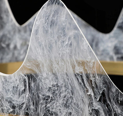 Chandelier MENDEZ by Rodesigne — glass designer chandelier, custom lighting by RODESIGNE