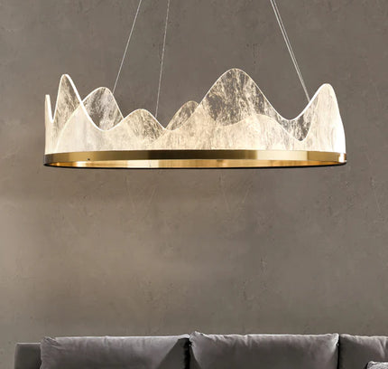Chandelier MENDEZ by Rodesigne — glass designer chandelier, custom lighting by RODESIGNE