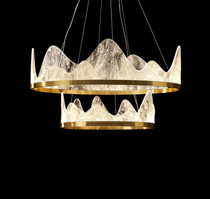 Chandelier MENDEZ by Rodesigne — glass designer chandelier, custom lighting by RODESIGNE