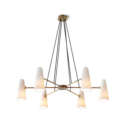 Chandelier MONTFAUCON by Rodesigne — brass designer chandelier, custom lighting by RODESIGNE