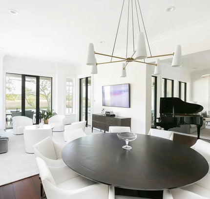 Chandelier MONTFAUCON by Rodesigne — brass designer chandelier, custom lighting by RODESIGNE