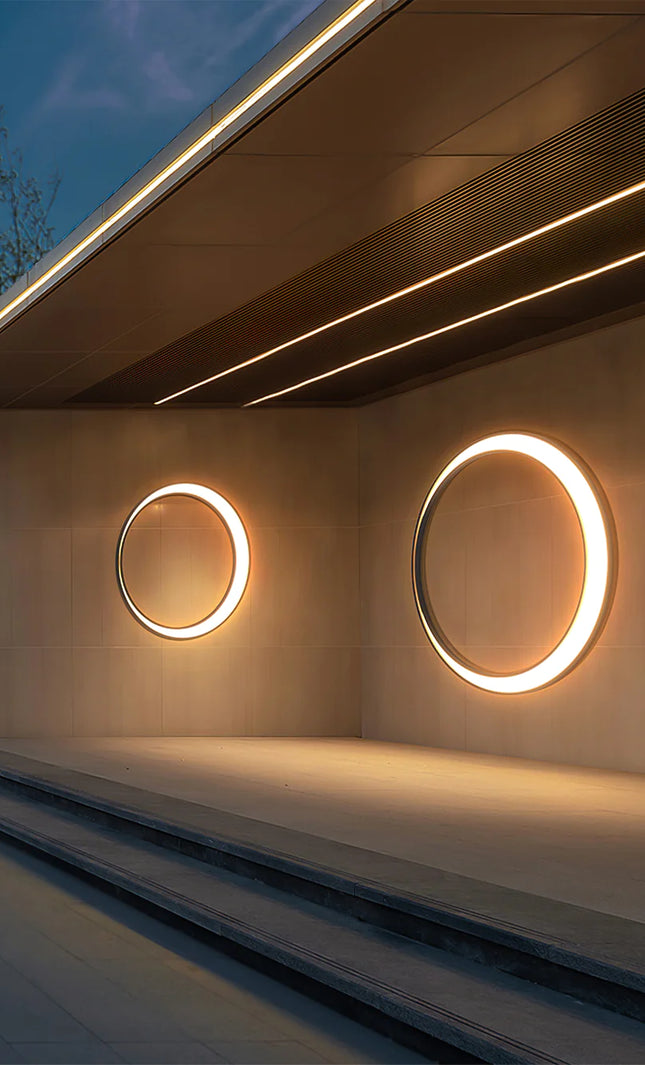 Wall lamp (Sconce) MOONY OUTDOOR by Rodesigne