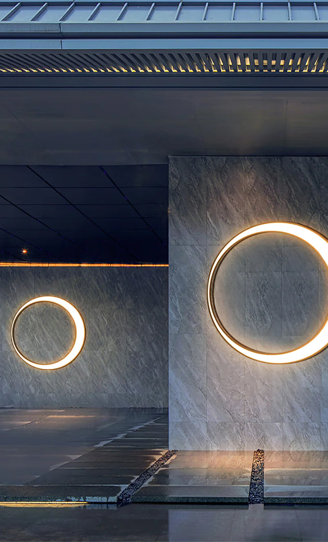 Wall lamp (Sconce) MOONY OUTDOOR by Rodesigne