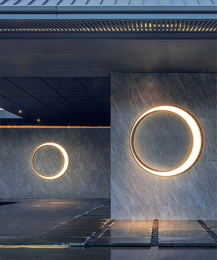 Wall lamp (Sconce) MOONY OUTDOOR by Rodesigne