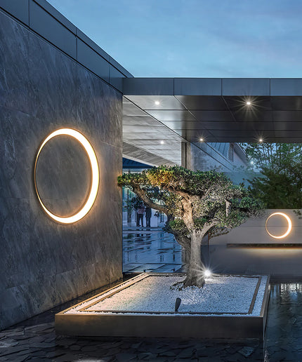 Wall lamp (Sconce) MOONY OUTDOOR by Rodesigne