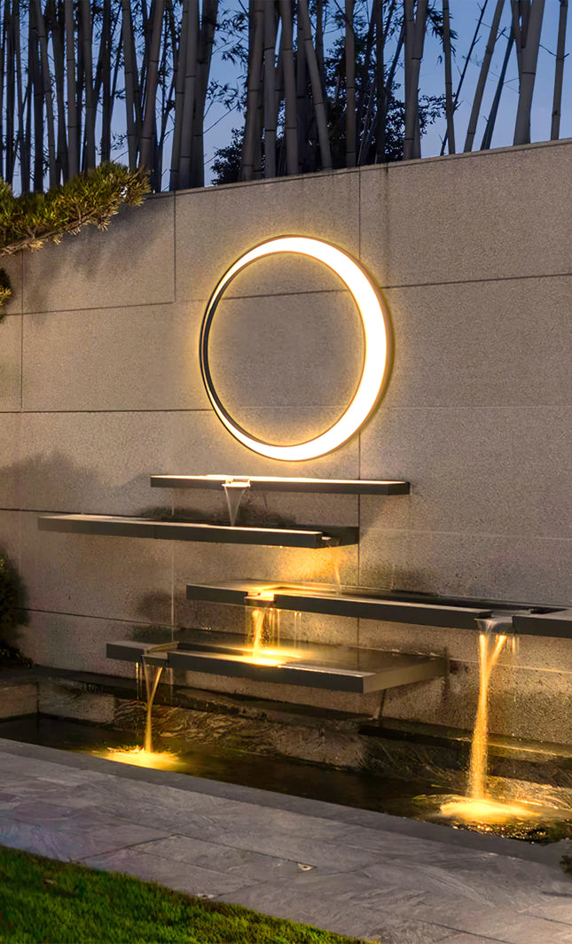 Wall lamp (Sconce) MOONY OUTDOOR by Rodesigne