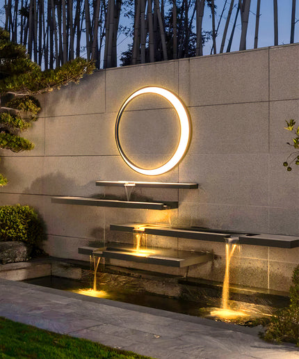 Wall lamp (Sconce) MOONY OUTDOOR by Rodesigne
