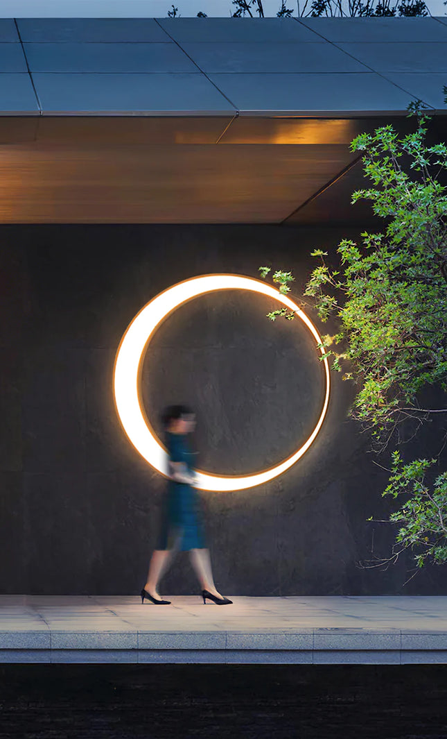 Wall lamp (Sconce) MOONY OUTDOOR by Rodesigne