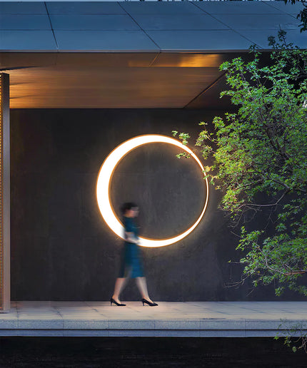 Wall lamp (Sconce) MOONY OUTDOOR by Rodesigne