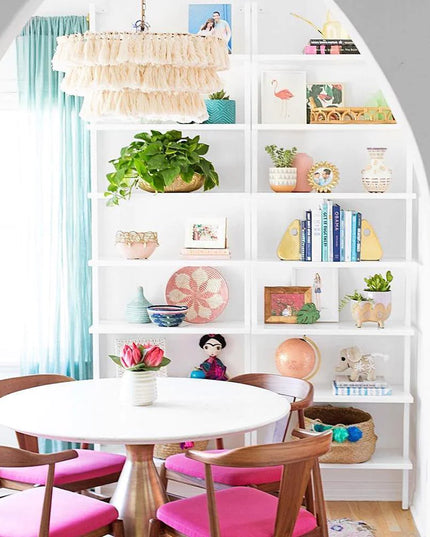 Pendant lamp MULTICOLOUR TASSEL by Rodesigne