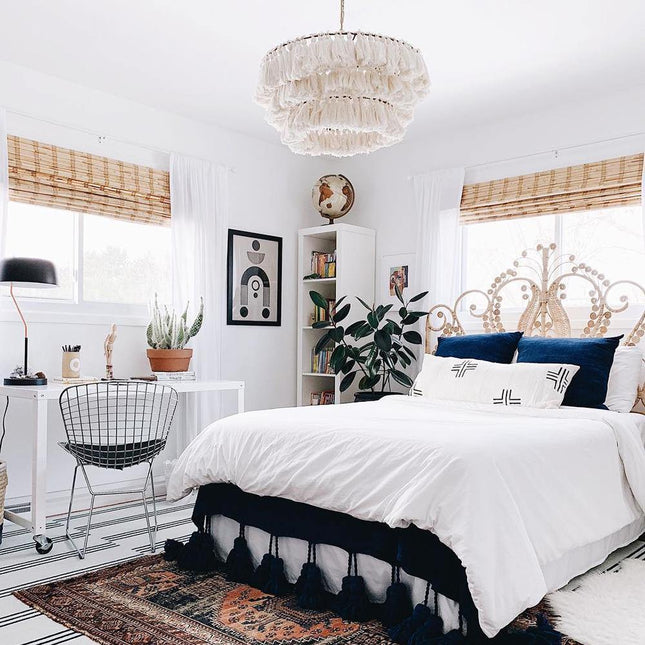 Pendant lamp MULTICOLOUR TASSEL by Rodesigne