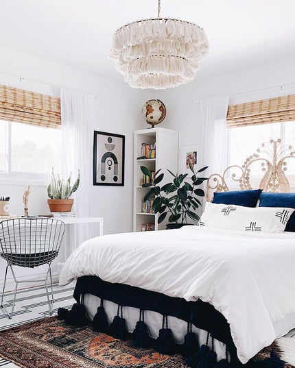 Pendant lamp MULTICOLOUR TASSEL by Rodesigne