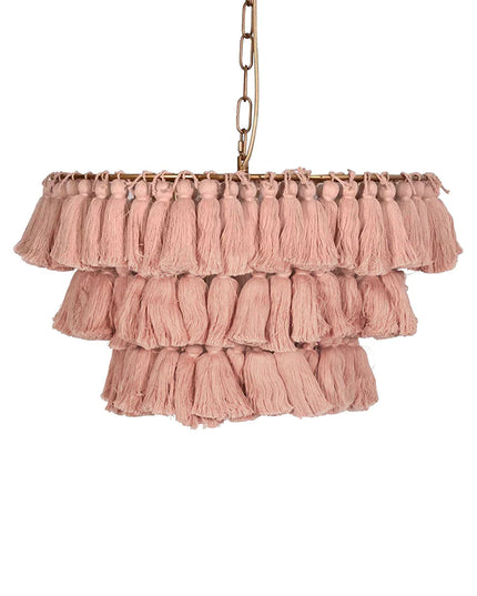 Pendant lamp MULTICOLOUR TASSEL by Rodesigne