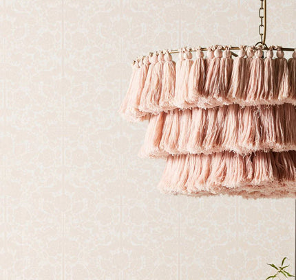 Pendant lamp MULTICOLOUR TASSEL by Rodesigne — modern pendant light, custom designer lighting by RODESIGNE