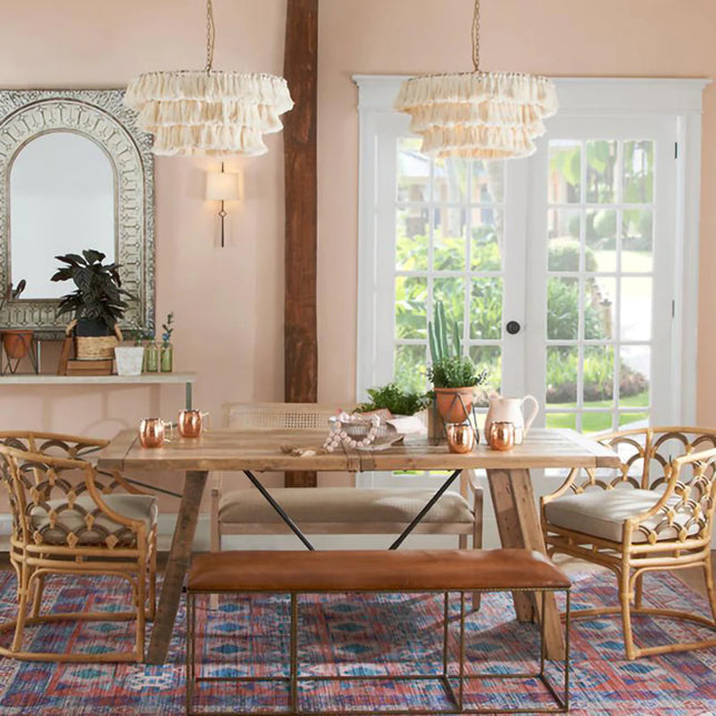 Pendant lamp MULTICOLOUR TASSEL by Rodesigne