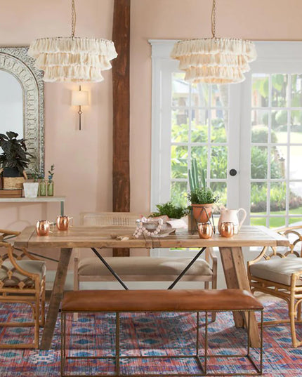 Pendant lamp MULTICOLOUR TASSEL by Rodesigne