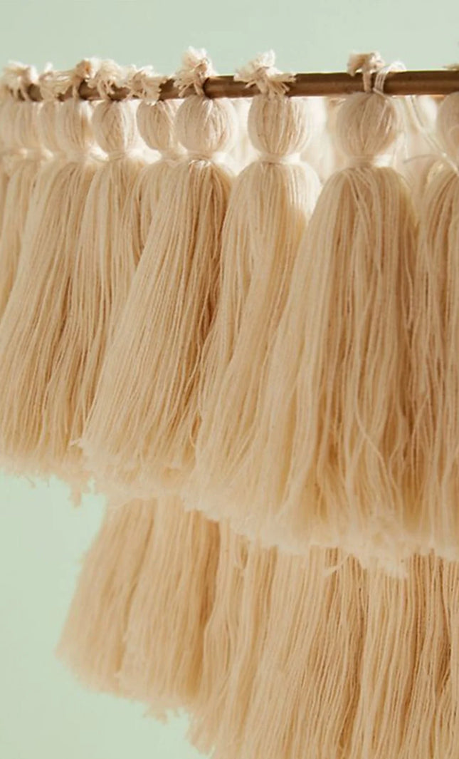 Pendant lamp MULTICOLOUR TASSEL by Rodesigne