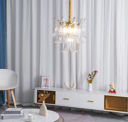 Chandelier MURANO by Rodesigne — brass designer chandelier, custom lighting by RODESIGNE
