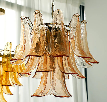 Chandelier MURANO by Rodesigne — brass designer chandelier, custom lighting by RODESIGNE
