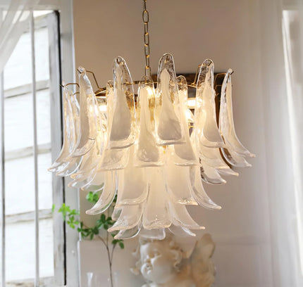 Chandelier MURANO by Rodesigne — brass designer chandelier, custom lighting by RODESIGNE