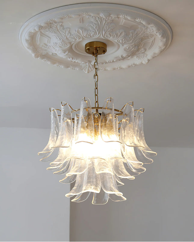 Chandelier MURANO by Rodesigne — brass designer chandelier, custom lighting by RODESIGNE