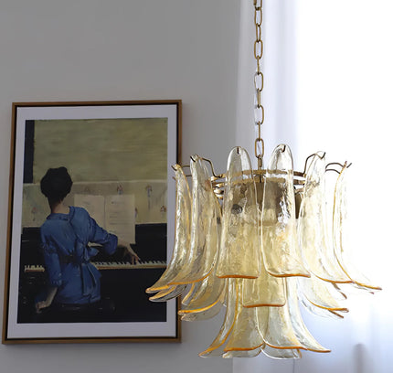 Chandelier MURANO by Rodesigne — brass designer chandelier, custom lighting by RODESIGNE