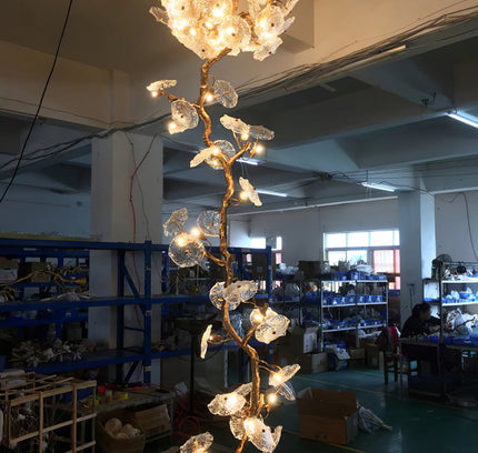Chandelier ENUFAR by Rodesigne — designer chandelier, custom lighting by RODESIGNE