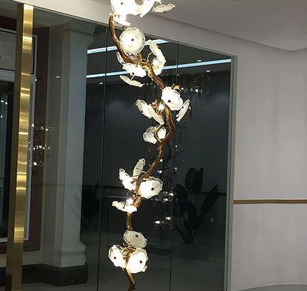 Chandelier ENUFAR by Rodesigne — designer chandelier, custom lighting by RODESIGNE