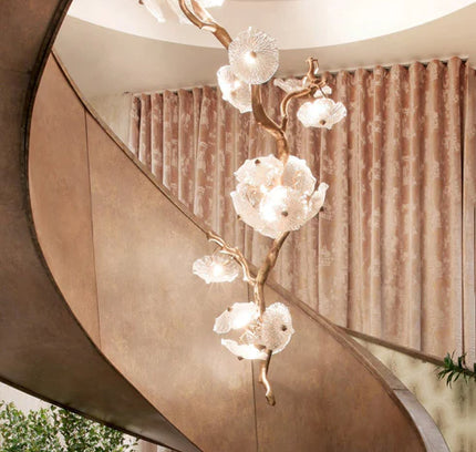 Chandelier ENUFAR by Rodesigne — designer chandelier, custom lighting by RODESIGNE