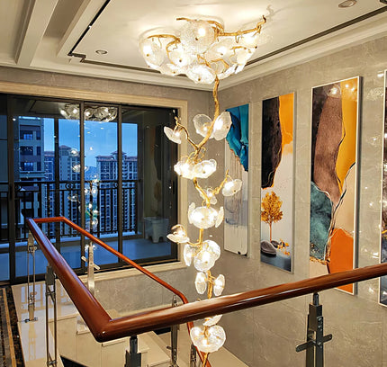 Chandelier ENUFAR by Rodesigne — designer chandelier, custom lighting by RODESIGNE