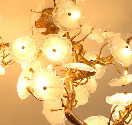 Chandelier ENUFAR by Rodesigne — designer chandelier, custom lighting by RODESIGNE