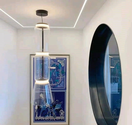 Pendant lamp IC by Rodesigne — glass modern pendant light, custom designer lighting by RODESIGNE