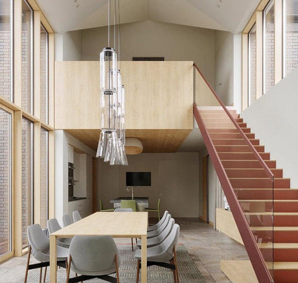 Pendant lamp IC by Rodesigne — glass modern pendant light, custom designer lighting by RODESIGNE