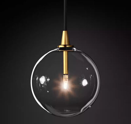 Pendant lamp GLOBE MOBILE by Rodesigne — glass modern pendant light, custom designer lighting by RODESIGNE