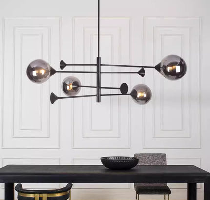 Pendant lamp KENDA by Rodesigne — glass modern pendant light, custom designer lighting by RODESIGNE