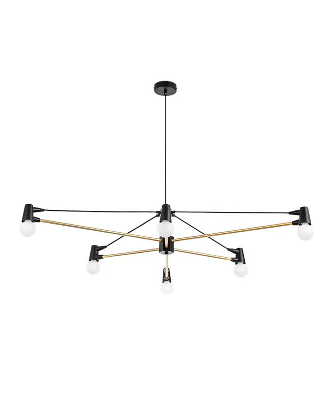 Chandelier ALKIE by Rodesigne — brass designer chandelier, custom lighting by RODESIGNE