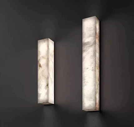 Wall lamp (Sconce) COLONNA by Rodesigne — on dark wall