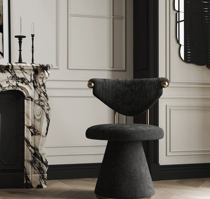 Vanity chair VANIA by Rodesigne — swivel vanity chair in interior