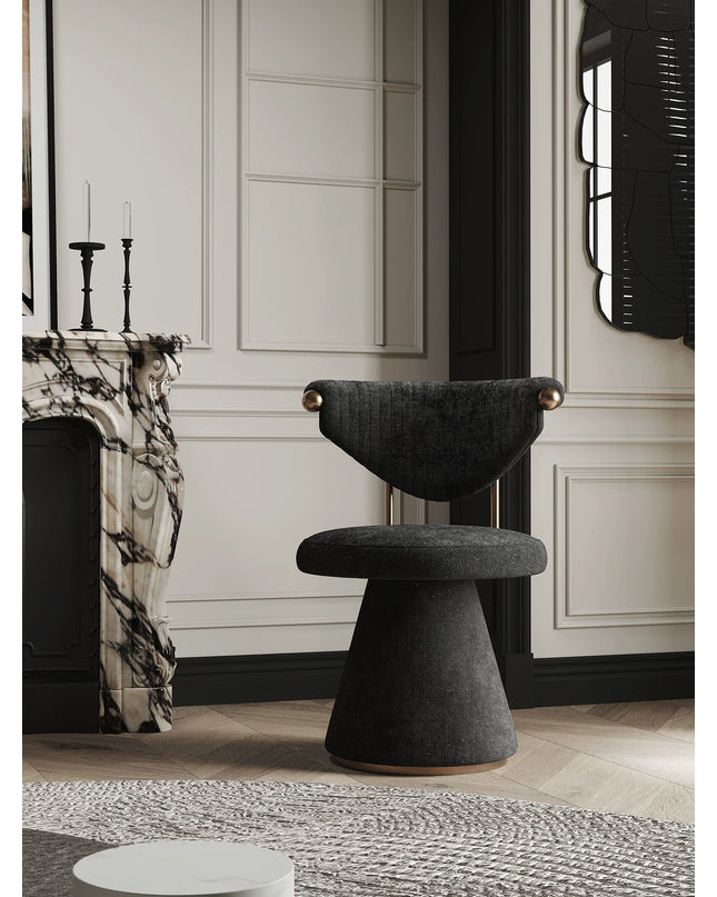 Vanity chair VANIA by Rodesigne — swivel vanity chair in interior
