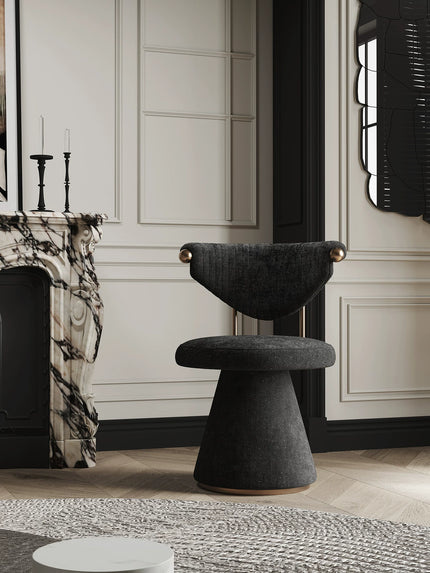 Vanity chair VANIA by Rodesigne — swivel vanity chair in interior