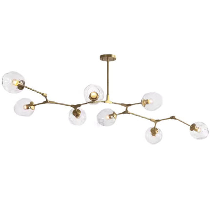 Chandelier BRANNA by Rodesigne — brass designer chandelier, custom lighting by RODESIGNE