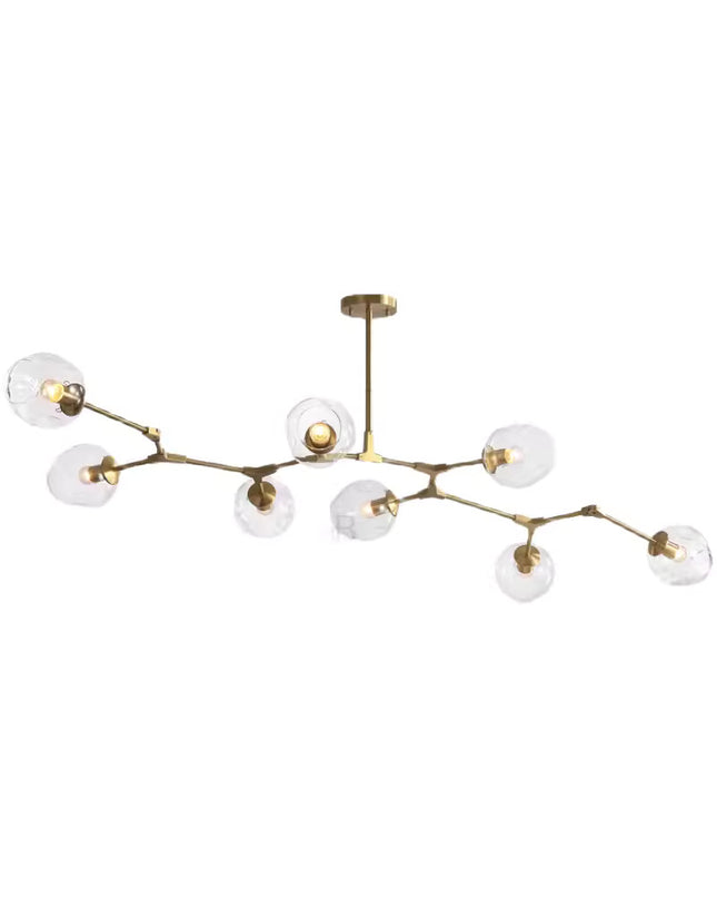 Chandelier BRANNA by Rodesigne — brass designer chandelier, custom lighting by RODESIGNE