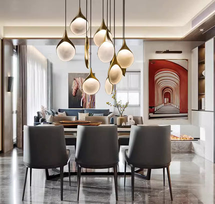 Pendant SUBANT by Rodesigne — brass modern pendant light, custom designer lighting by RODESIGNE