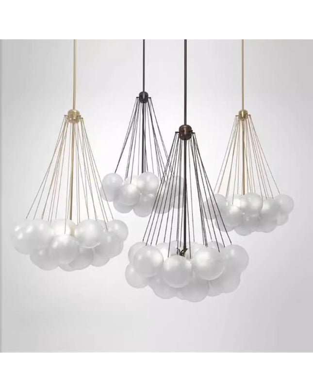 Chandelier CLOE by Rodesigne — glass designer chandelier, custom lighting by RODESIGNE