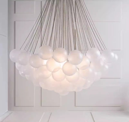 Chandelier CLOE by Rodesigne — glass designer chandelier, custom lighting by RODESIGNE