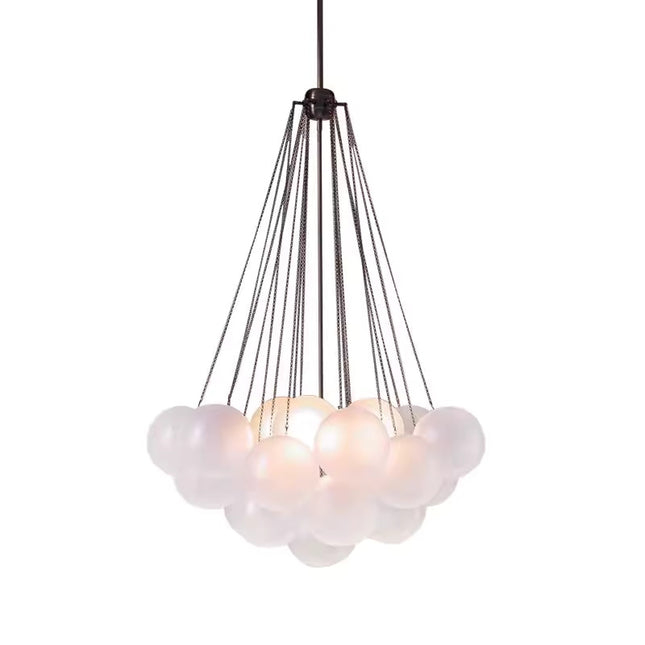 Chandelier CLOE by Rodesigne — glass designer chandelier, custom lighting by RODESIGNE